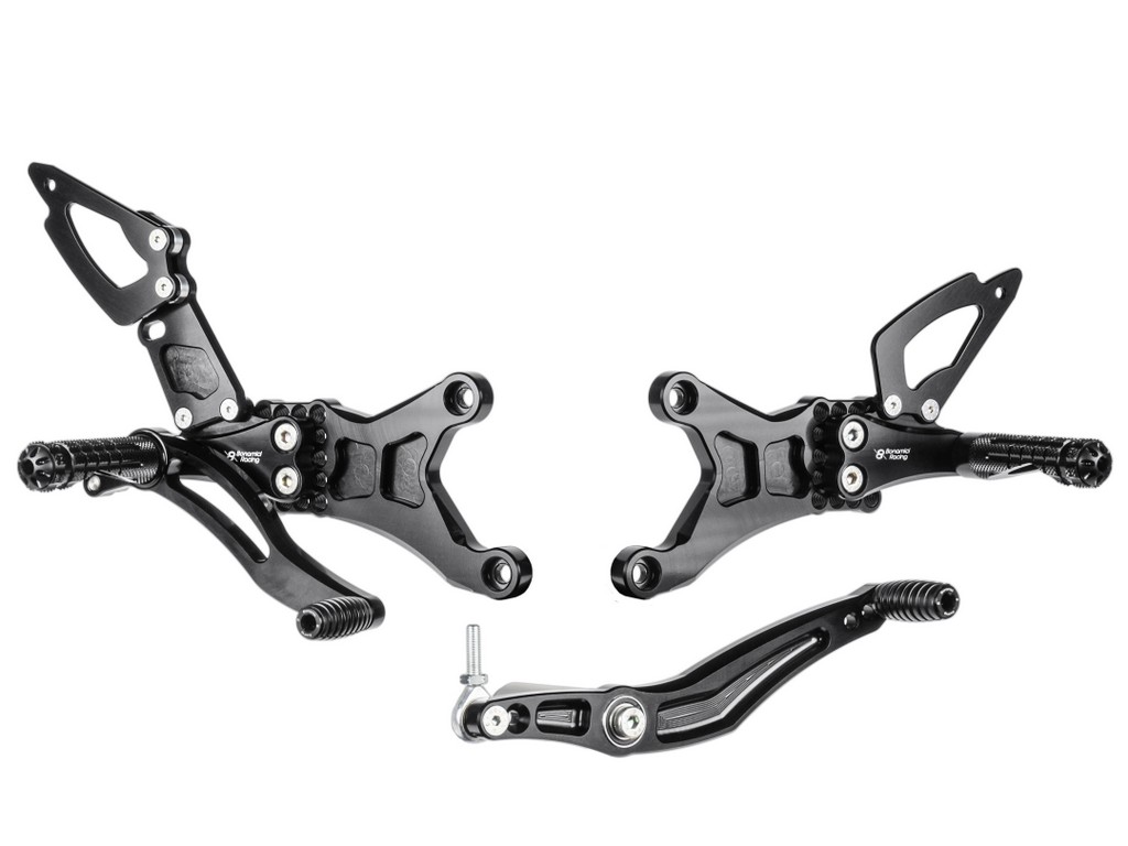 Bonamici Racing Aluminium Rearsets for the Yamaha YZF-R1 2007-2008 Bonamici Racing Aluminium Rearsets for the Yamaha YZF-R1 2007-2008